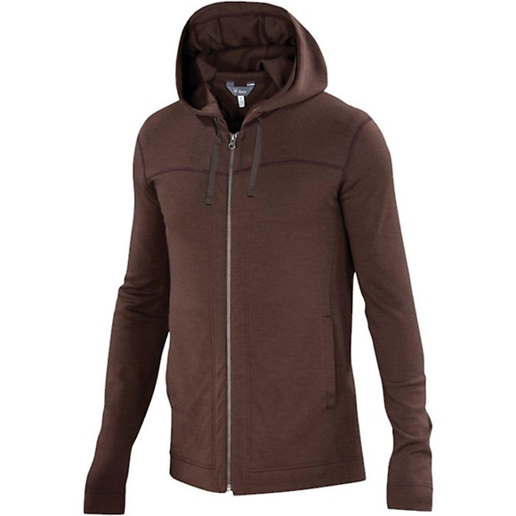 ibex wool hoodie